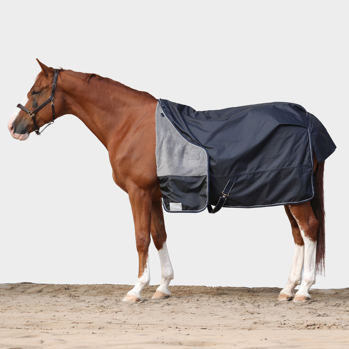 Dominick Cosy Outdoor Regendeken 0 g Navy + gratis halsdeel