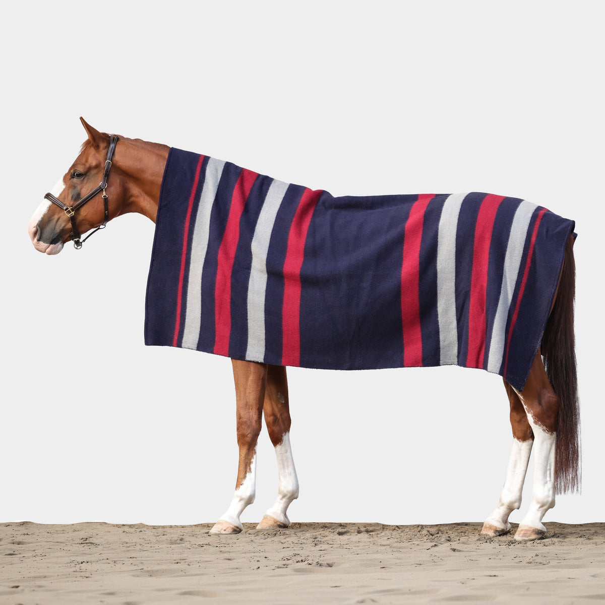 Dominick Golden Stripe Wollen deken