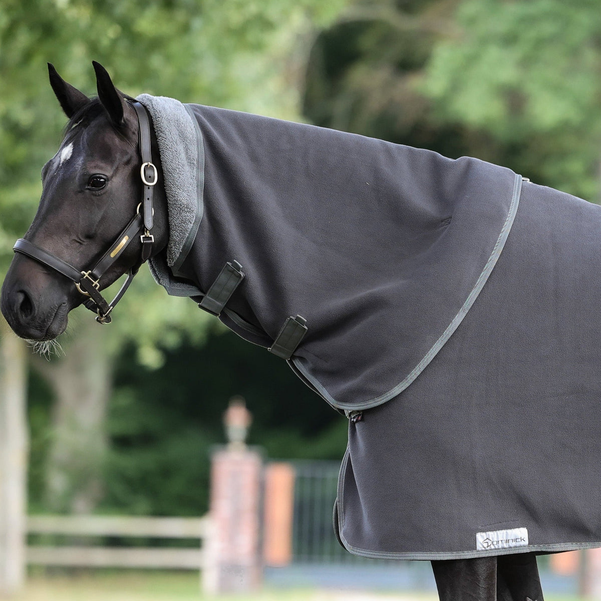 Dominick Cosy fleecedeken antraciet