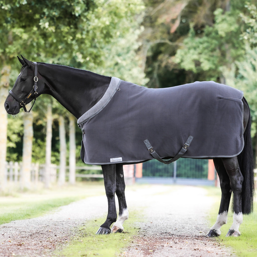 Dominick Cosy fleecedeken antraciet